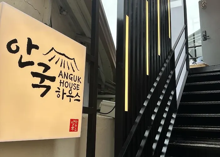 Anguk House # Private 2f-3f Rooftop # Gyeongbokgung 1min # Bukchon